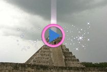 luce piramide maya